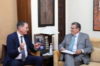 رئيس الحكومة يستقبل جيرد مولر المدير العام لمنظمة الأمم المتحدة للتنمية الصناعية
